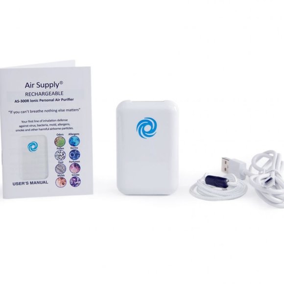 Wein Air Supply® Rechargeable AS-300R Wearable Ionic Air Purifier - Picture 2 of 3